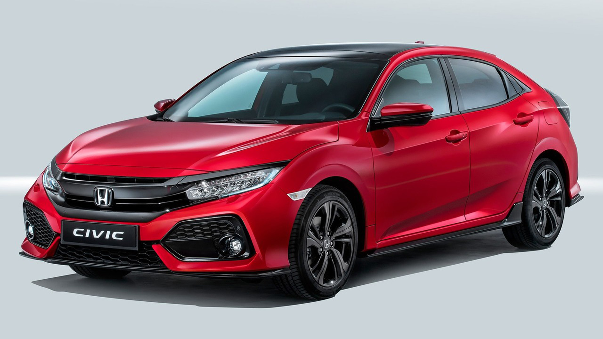 Red Honda Civic