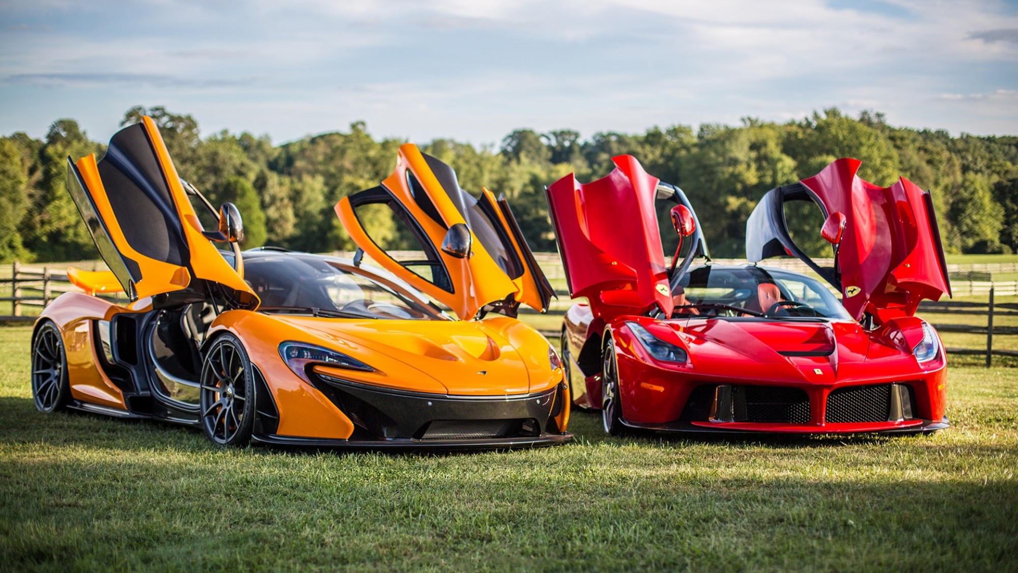 McLaren and Ferarri